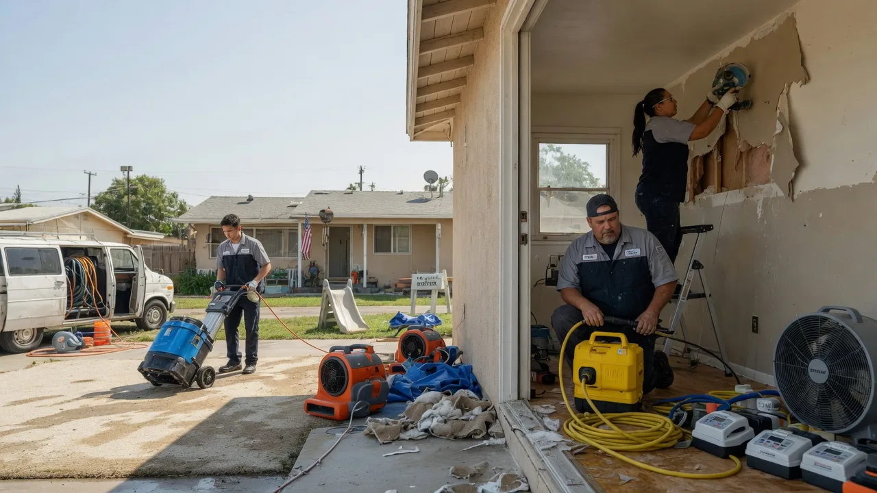 Water Damage Restoration in Whittier, CA near me